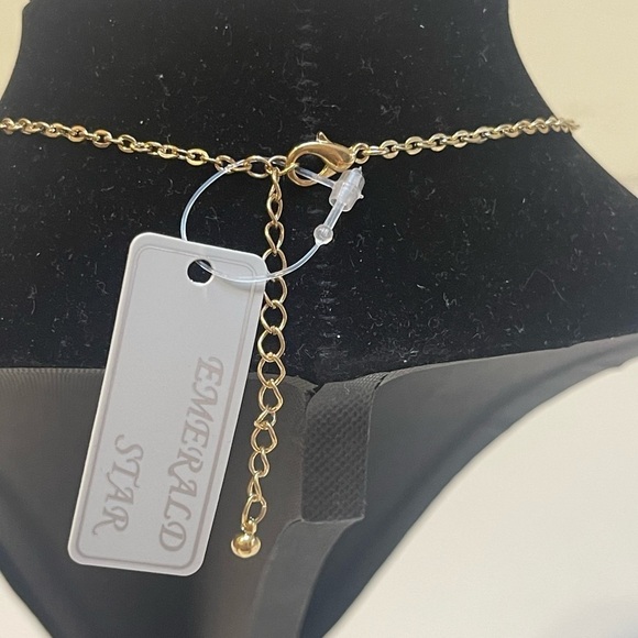 3/$15 YELLOW BROWN AND GOLD PARTY NECKLACE - Picture 6 of 7